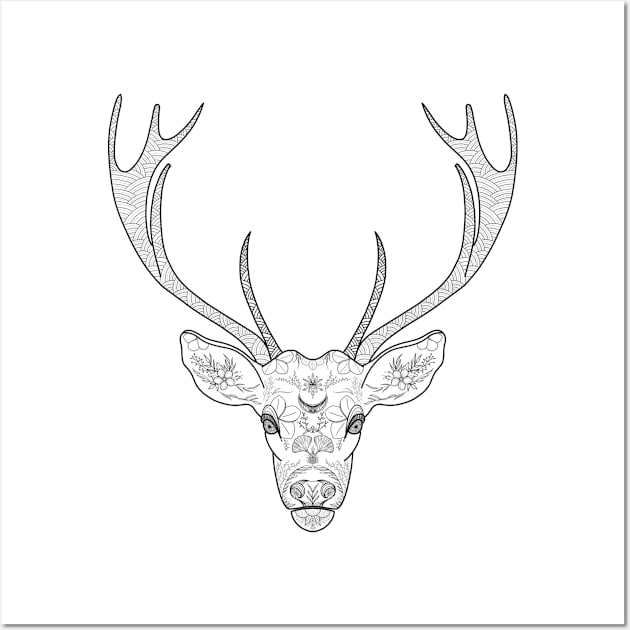 Deer Wall Art by ozdv